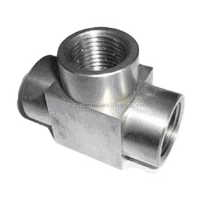 Ống lắp <span class=keywords><strong>TEE</strong></span> <span class=keywords><strong>SW</strong></span> 15A 3000 # F316 ASME b16.11 thép không gỉ - Product Image 4