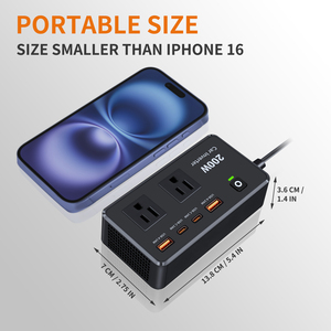 高品质200W <span class=keywords><strong>DC</strong></span>/<span class=keywords><strong>AC</strong></span>微型转换器<span class=keywords><strong>110W</strong></span>高效逆变器，用于汽车电源和太阳能<span class=keywords><strong>12V</strong></span> 110V 60hz输出频率