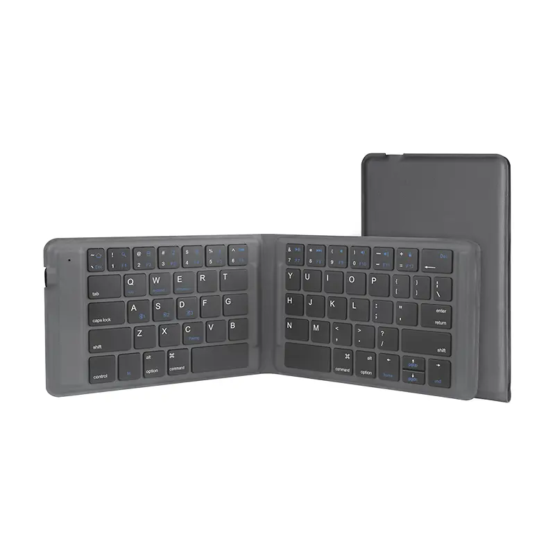 Folding Keyboard Mini Foldable Keypad Portable Us French Spanish Arabic Tv Tablet Wireless Keyboard