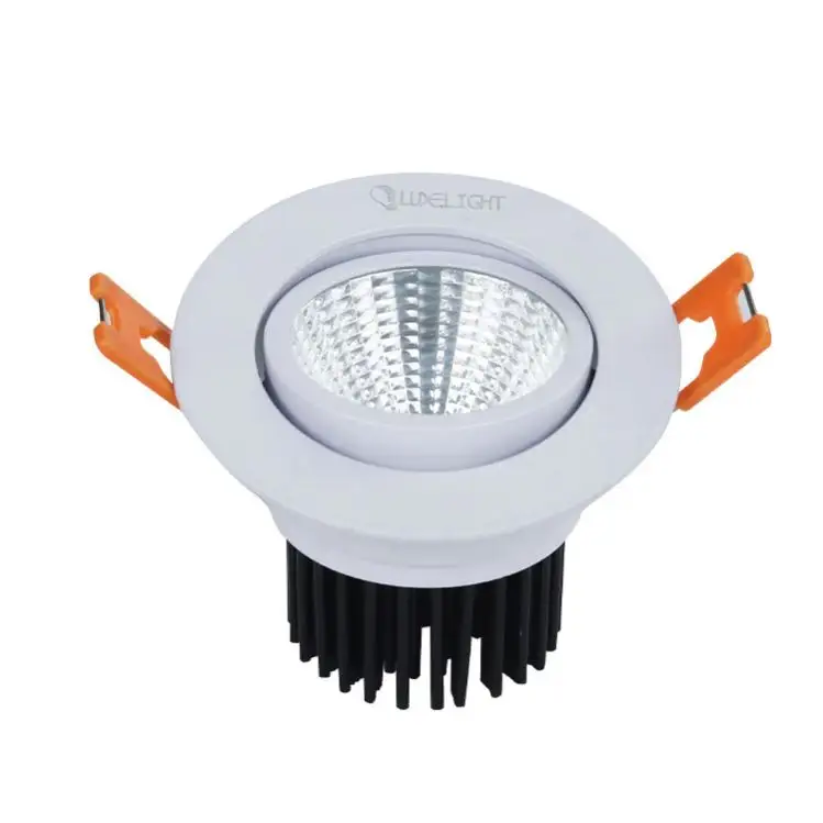 天井7W屋内高品質アルミ220v埋め込み式LEDダウンライト