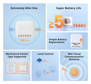 SONOFF S-MATE2 pil yerel kontrol mekanik anahtarı ile aşırı anahtarı Mate MINIR4 üzerinden uzaktan kumanda desteği - Product Image 2