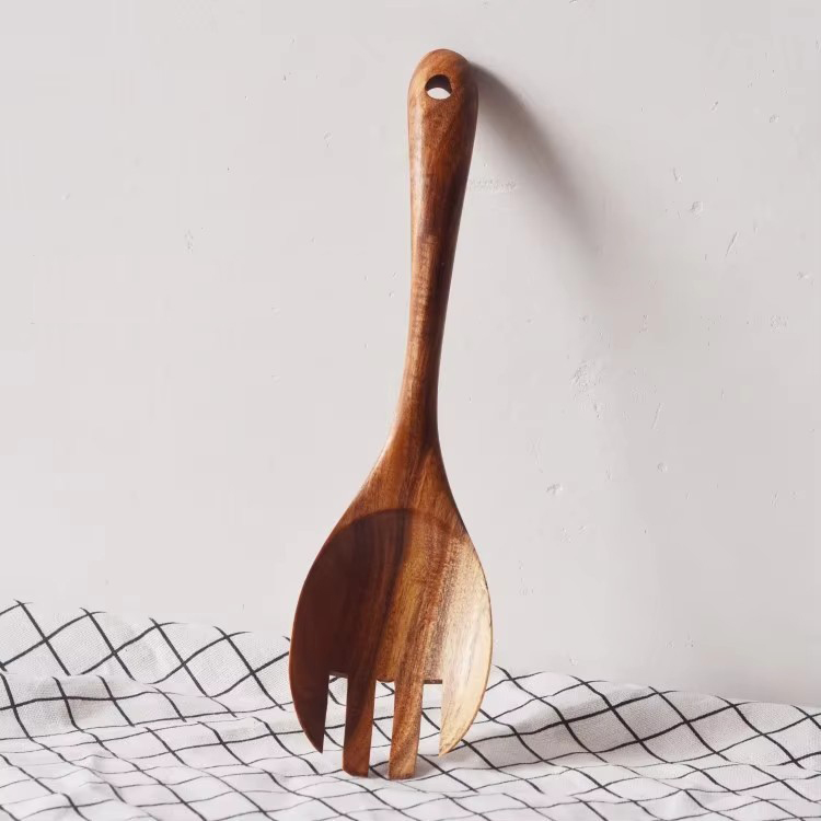 Fourchette simple marron (26*6,5 cm)