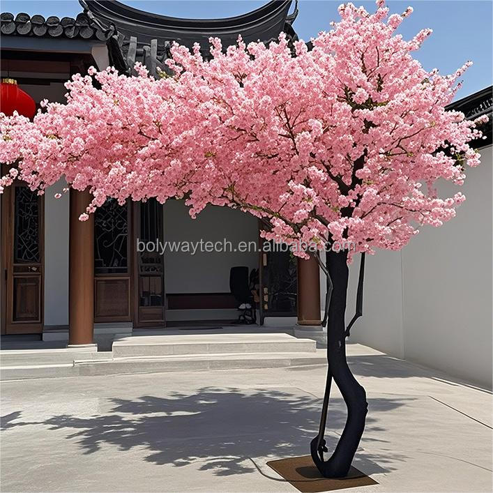 árbol de cerezo rosa