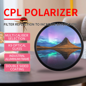 Filtro de polarización Circular de cámara de 37mm filtros de lente CPL para Canon para Nikon para cámara Fuji DSLR puede imprimir logotipo