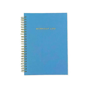 Custom A5 Workout <strong>Log</strong> Journal Linen Fabric Spiral Fitness Planner <strong>Notebook</strong> Thread Sewing Custom <strong>Printed</strong> Promotional <strong>Notebooks</strong> - Product Image 2