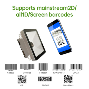 Lector de código de barras integrado 1D 2D y módulo de escaneo de código QR para cajas registradoras de autoservicio y máquinas expendedoras de boletos
