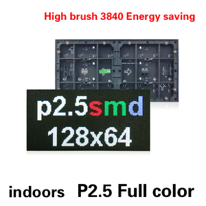 จัดส่งฟรีเมื่อ1ชิ้น ~ 10ชิ้นโมดูลแสดงผล LED สีเต็มรูปแบบในร่ม P1.25-P2.5โมดูลแสดงผลโฆษณา LED - Product Image 6