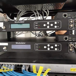 Modulador integrado de 8 vías, máquina de flujo de código multimodo, entrada de audio IP RF HD, aplicación de cabecera Digital de 1/S2 a 1/2 - Product Image 1