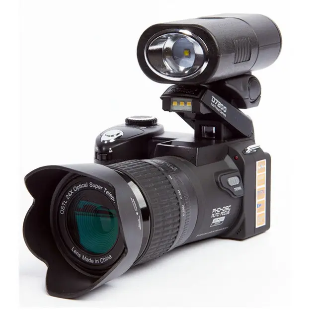 Full HD 1080p dijital kamera toptan dslr eylem kamera 24x optik zoom 3.0 "LTPS ekran