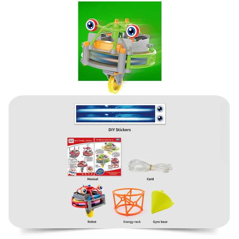 Monocycle vert auto-équilibré - Chargeur de batterie rechargeable