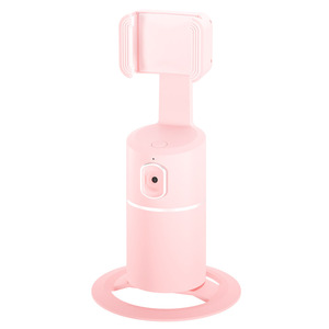 Soporte de seguimiento facial automático y plegable, palo de selfi inteligente, giratorio al 360, soporte para teléfono móvil