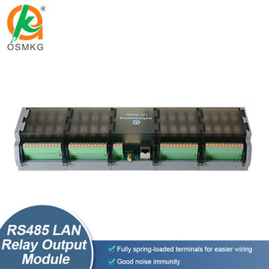 Oshangming 32 Placa de salida de relé 12V/24V Módulo de relé RS485 Lan Modbus RTU TCP para máquina AC DC - Product Image 3