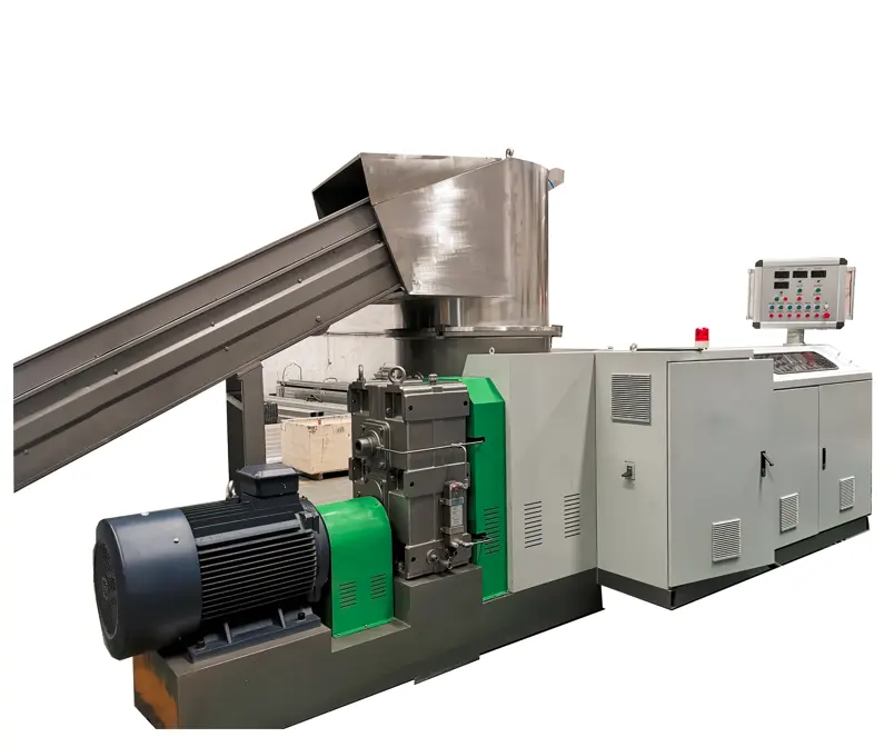 Greenlandplast-máquina de granulación de película de plástico PP PE, con compactador