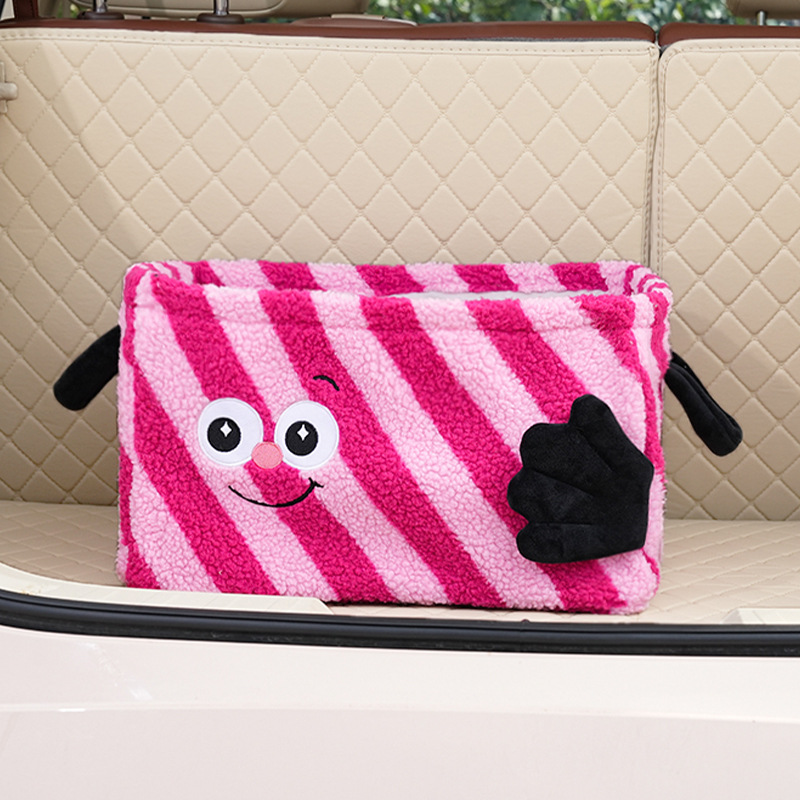 Panier de rangement Petit Monstre - Rose