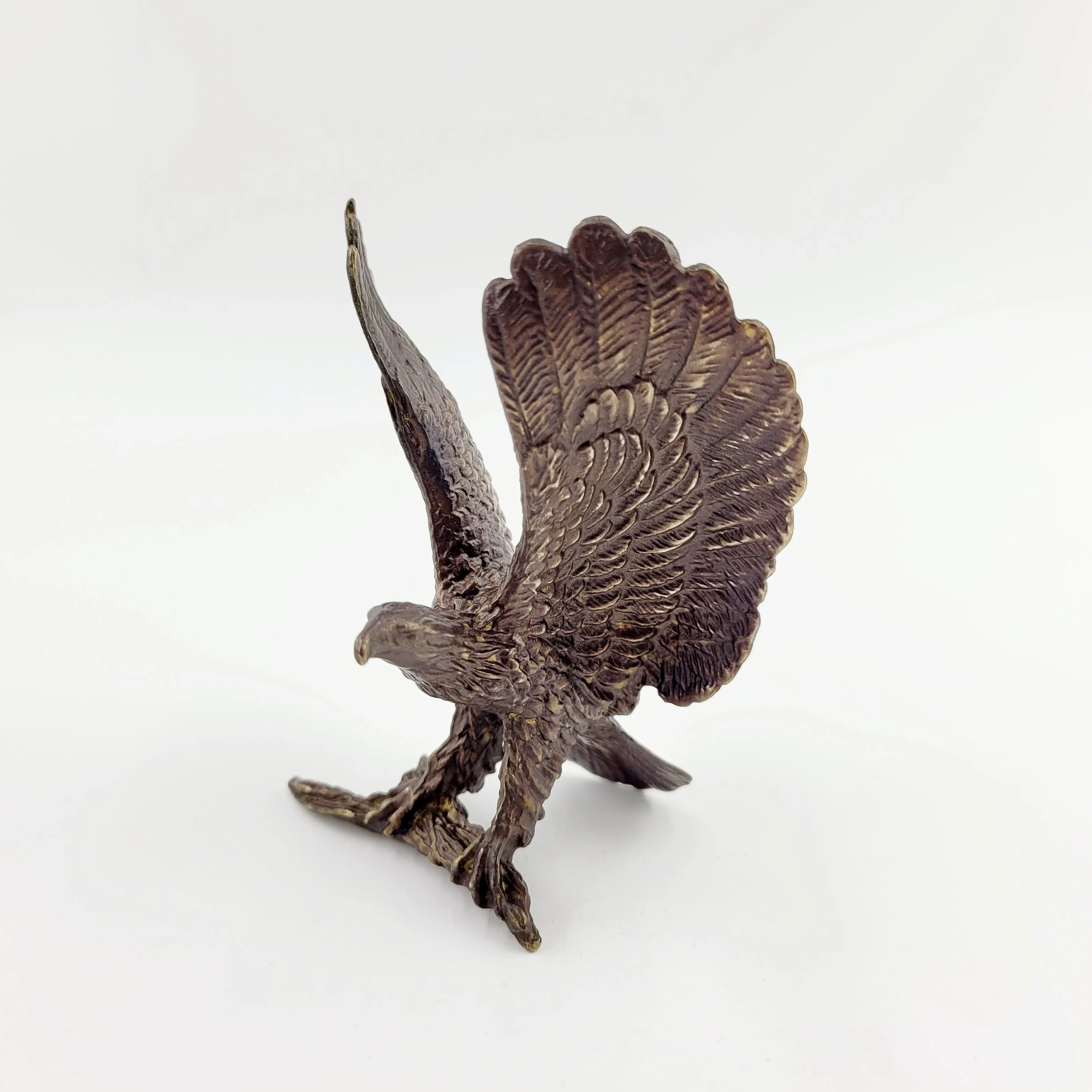 Kupfer Adler Kunst handwerk realistischen Stil Wohn accessoires Geschäfts geschenk