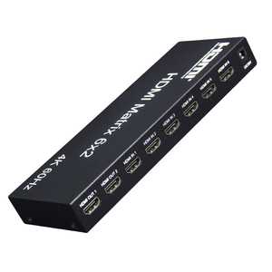 SOFLY 6X2 <strong>HDMI</strong> <strong>Matrix</strong> 4k@60Hz <strong>HDMI</strong> <strong>Matrix</strong> 6x2 with 6 <strong>inputs</strong> <strong>2</strong> <strong>outputs</strong> - Product Image 4