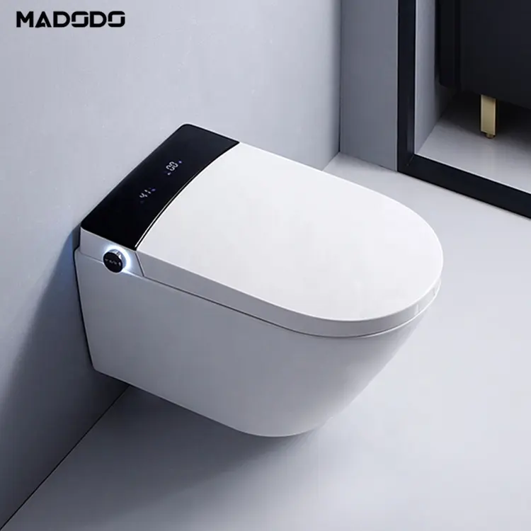 Toilettes électroniques Toilettes intelligentes silencieuses Ralentissement des toilettes intelligentes