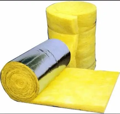 Fiberglass insulation blanket glasswool roll fiber glass wool panel with aluminium foil