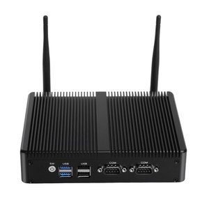 Kompakter lüfter loser Industrie-PC N100 Celeron J6412 Dual <span class=keywords><strong>RS232</strong></span> und HD 16GB DDR4 <span class=keywords><strong>Linux</strong></span>/gewinnt NUC Mini Box Computer Low Power 6W