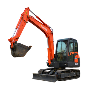 Excavadora sobre orugas de 6 toneladas de gran tamaño, máquina de excavación móvil de tierra liuzhou, alta capacidad de carga, precio barato - Product Image 1