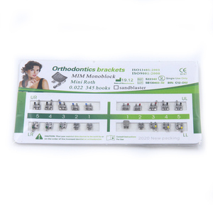 300X牙科正畸MIM单块支架迷你roth 022 345钩 - Product Image 2
