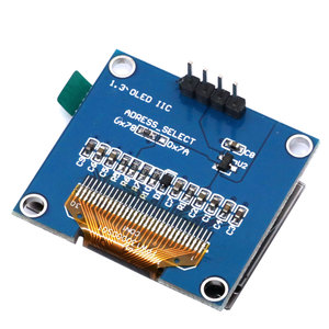 1,3 "OLED-Modul weiße und blaue Farbe 128 X64 1,3 Zoll OLED LCD LED-Anzeige modul Für Arduino 1,3" IIC Communicate