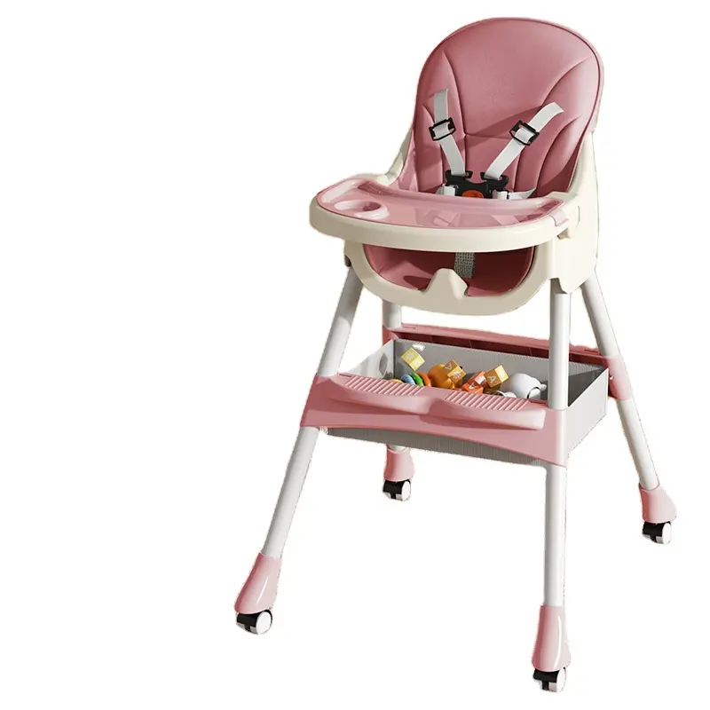 Fornitore professionale sedia multifunzione per bambini booster sedia per l'alimentazione del bambino in plastica regolabile per pranzare