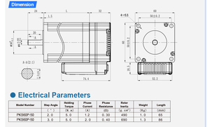 PrimoPal özel mil 60mm 3N.m entegre darbe kontrol kodlayıcı NEMA24 kapalı döngü hibrid step sürücü - Product Image 5