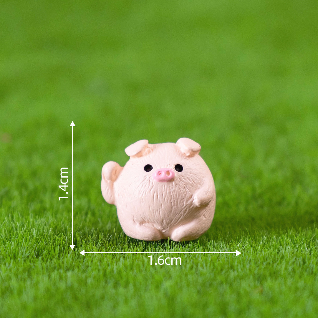 Petit cochon rond n°10