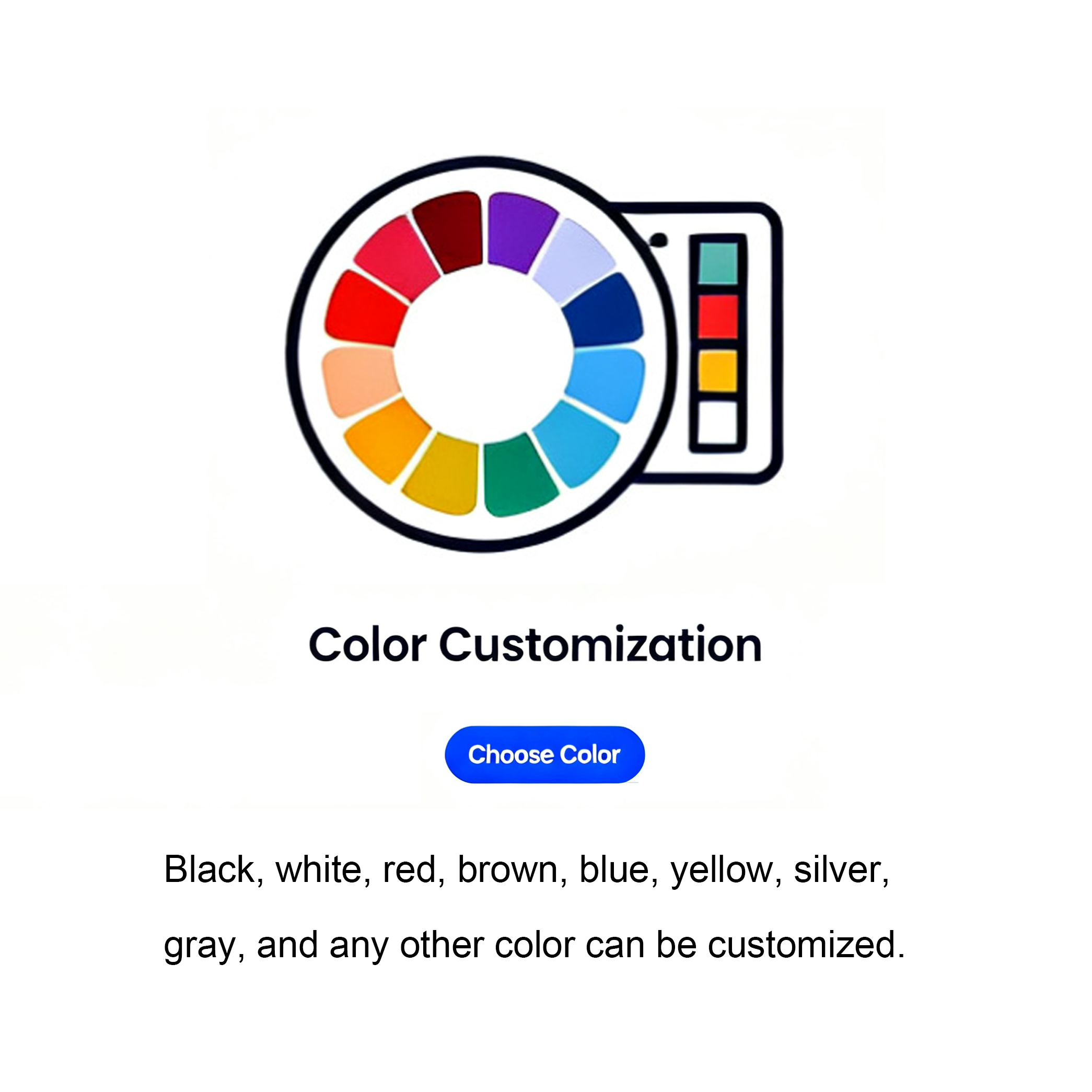 Qualsiasi colore Pantone disponibile