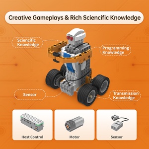 STEM <strong>Programming</strong> Building Kit <strong>Coding</strong> Blocks Super Bot 26 in 1 Set, APP Control Programmable Toys for Kids 6 Years+