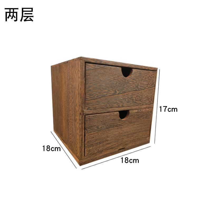 Two-drawer storage box