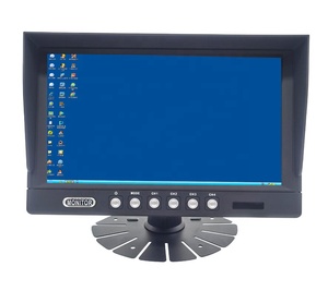 Pantalla de salpicadero HD 1080P de 4 canales, resistente al agua, cámara cuádruple de 9 pulgadas, Monitor de camión, 4 entradas de vídeo, 24V, Bus, pantalla TFT LCD, USB - Product Image 5