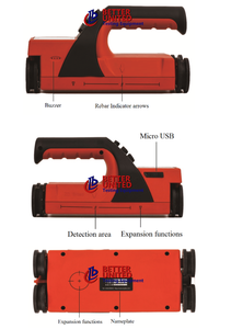 Localizador de barras de refuerzo ZD310, medidor de cubierta de hormigón, escaneo portátil, equipo de prueba, tubo de integridad - Product Image 5