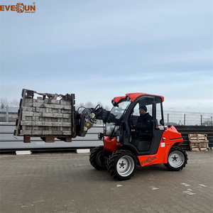 Everun CE 1.35t ERT1500工程施工机械铰接式集装箱伸缩式轮式装载机遥控叉车 - Product Image 5