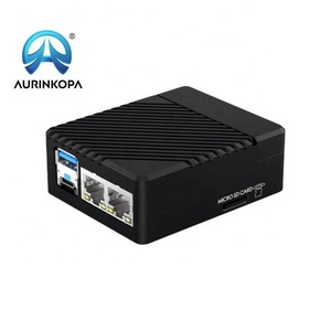 Mini-Dual-Gigabit-Ethernet-Mini-Computer-Kit Entwickelt für das Raspberry Pi Compute-Modul 5 CM5-Basisplatine Metall gehäuse Netzteil - Product Image 2