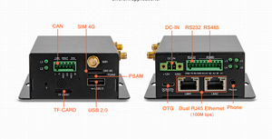 Modbus/MQTT-Protokoll/RS485 RS232 DO DI GPIO Dual-Ethernet-Linux-Gateway Openwrt/Build root Ubuntu Linux Mini-PC-Gateway mit 4g