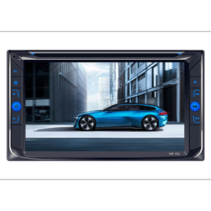 2DIN 6,2 Zoll LCD Tft Touchscreen Auto Monitor Display TV Video verkabelt Android Auto Autoradio Autoradio Mp5 Player - Product Image 4