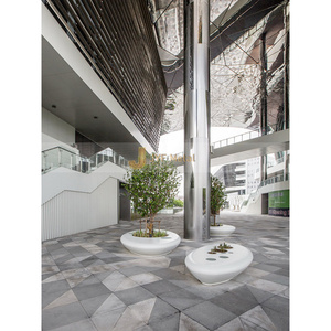 C29 Design contemporaneo copertura colonna in acciaio inox lucido cromato rivestimento personalizzato materiale da costruzione per strutture metalliche - Product Image 3