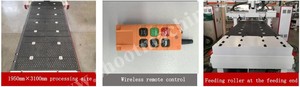 Máquina enrutadora CNC de alta calidad con función de carga y descarga y marcado, SH195310CNC