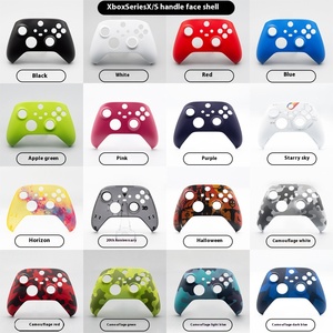 Xbox serisi oyun için Gamepad onarım yedek aksesuarlar yüz vaka alt kasa kavrama kabuk - Product Image 3