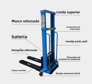Carrello elevatore elettrico per il carico e lo scarico diretto in fabbrica. - Product Image 4