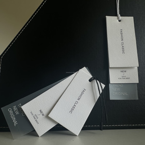 Etiqueta colgante personalizada para prendas Etiqueta de ropa Cuerda de etiqueta - Product Image 4