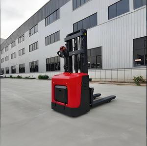 Reach Truck Paletten stapler Gabelstapler LKW montiert Semi Electric Automatic <span class=keywords><strong>Stacker</strong></span> Gabelstapler Manueller Hands tapler