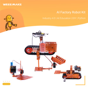 AI Factory Kit per la robotica Micropython programmazione e riconoscimento di oggetti di ordinamento educativo