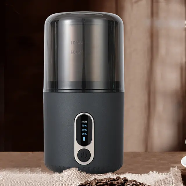 Mini électrique en acier inoxydable café épices noix Grains haricot meulage multifonctionnel broyeur électrique