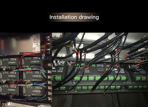 Ltech-Decodificador DMX 512 para iluminación de escenario, dispositivo de 8bit, 16bit, RGBWY, 5A, 5CH, Max.25A, Max.600W, XLR, RJ45, RDM - Product Image 6