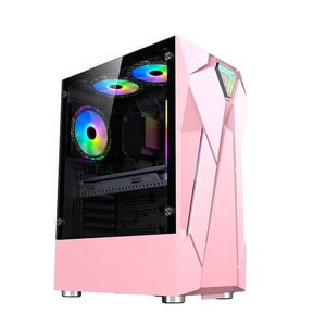 2025 üst satış serin tasarım ATX MATX ITX oyun bilgisayarı kasa kablo yönetimi PC kasa yan Panel pencere ile - Product Image 5