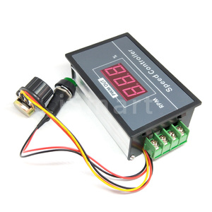 <strong>30A</strong> <strong>DC</strong> 6V 12V 24V 48V <strong>PWM</strong> <strong>Motor</strong> <strong>Speed</strong> <strong>Controller</strong> LED Digital Display 0~100% adjustable Voltage Regulator W/ Potentiometer Switch - Product Image 3