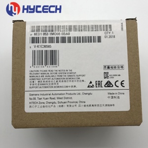 Lieferant siemens intelligente industrielle cnc teile plc LOGO! 8DI(4AI)/4DO controller programmierbare logic modul 6ED1052-1MD08-0BA0 preis - Product Image 3
